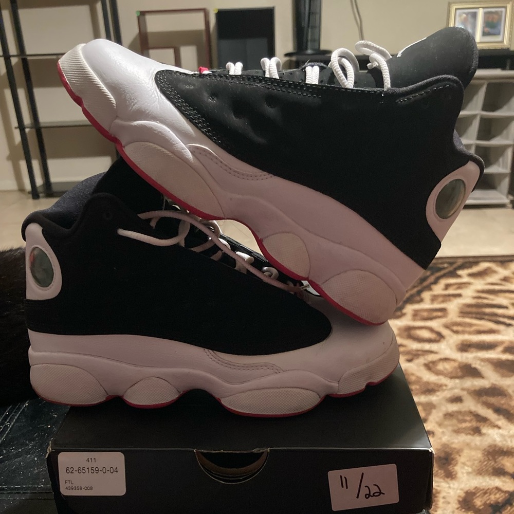 Size 4y Jordan Retro 13 GG “Hyper Pink”